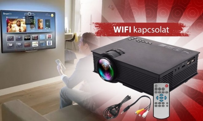 Wifis LED projektor