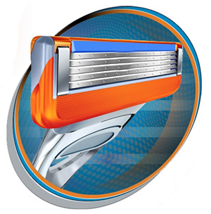 Gillette Fusion szett 3
