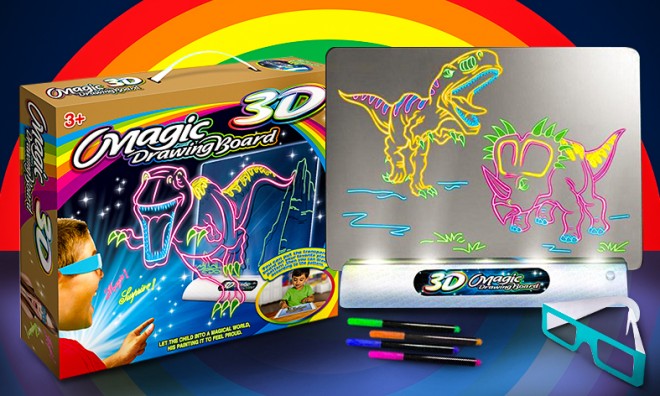 Magic 3D Drawing board 