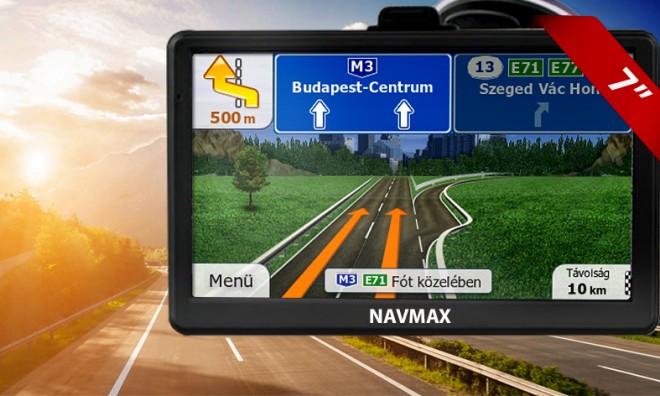7'' NAVMAX GPS Navigáció