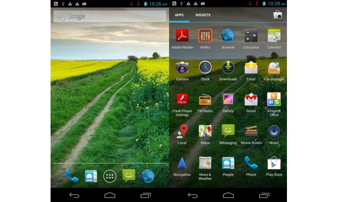 7'' 4 GB Android GPS tablet 5