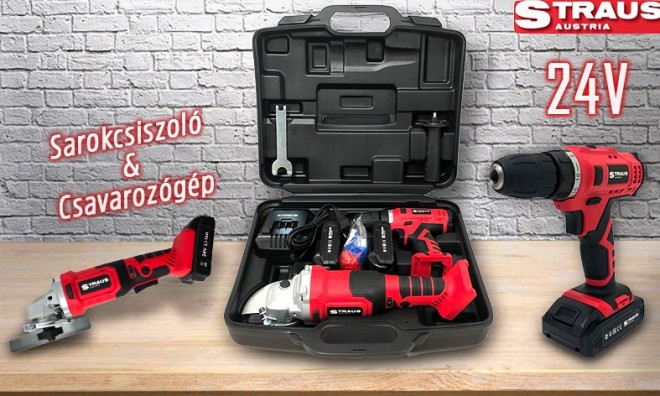 Straus akkus DUO szerszám