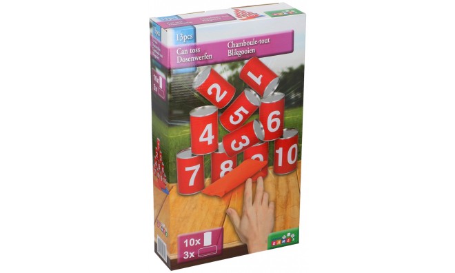 Konzervdoboz dobáló játék