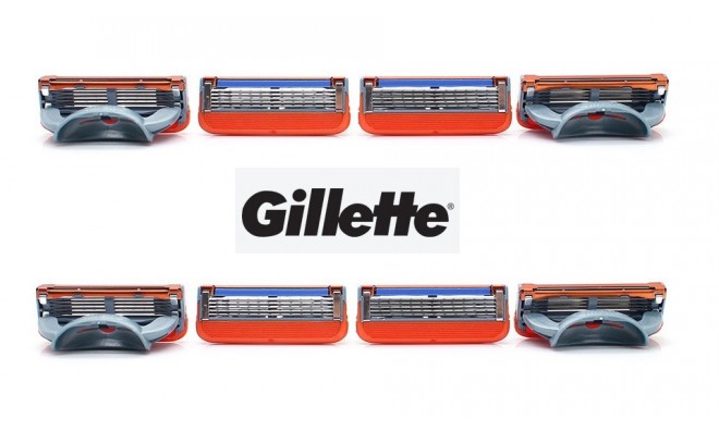 8 db Gillette Fusion penge