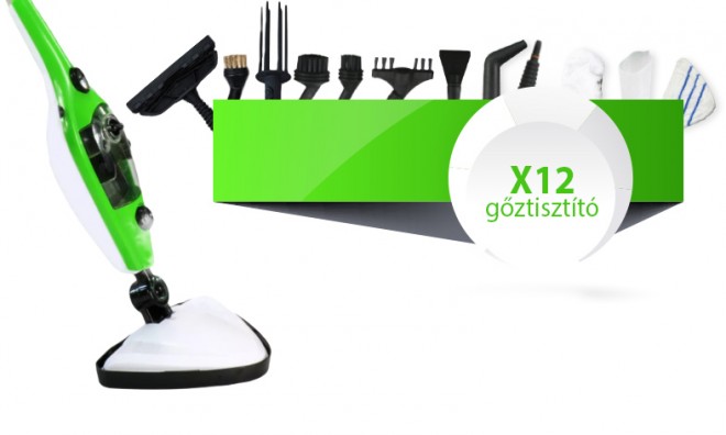 H2O Mop X12 ELITE gőztisztító 2