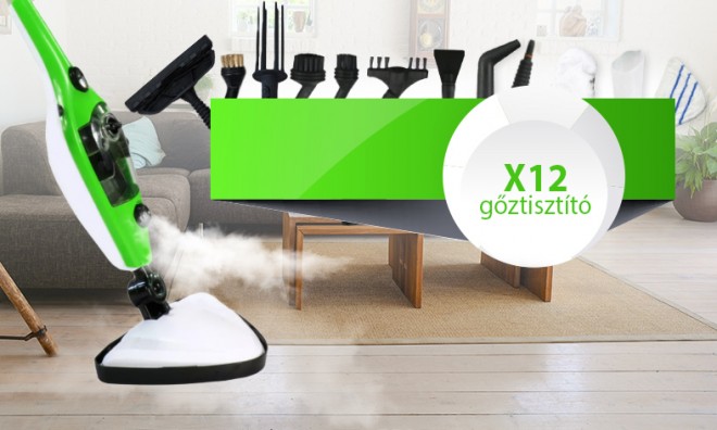 H2O Mop X12 ELITE gőztisztító