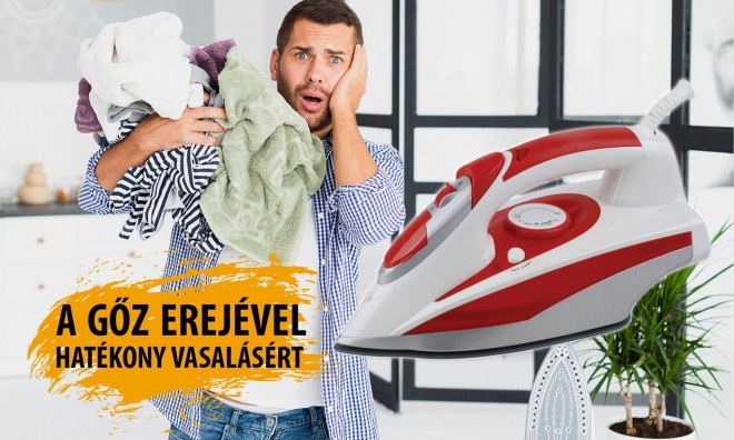 SwissLine gőzölős vasaló