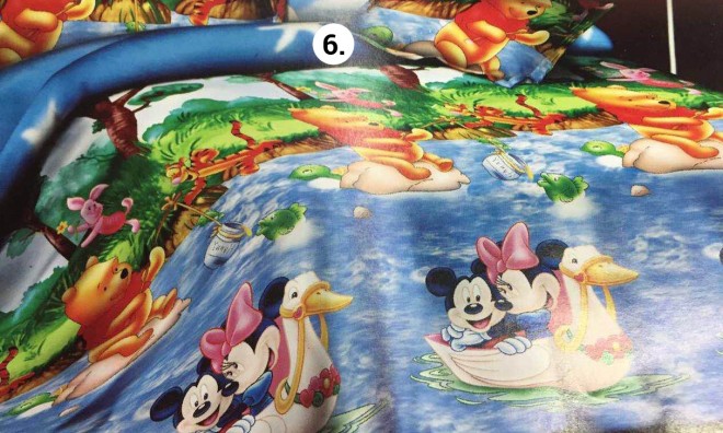 7 részes 3D ágynemű garnitúra 6