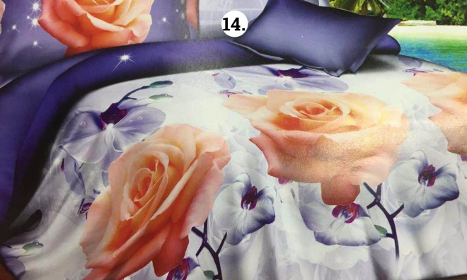 7 részes 3D ágynemű garnitúra 14