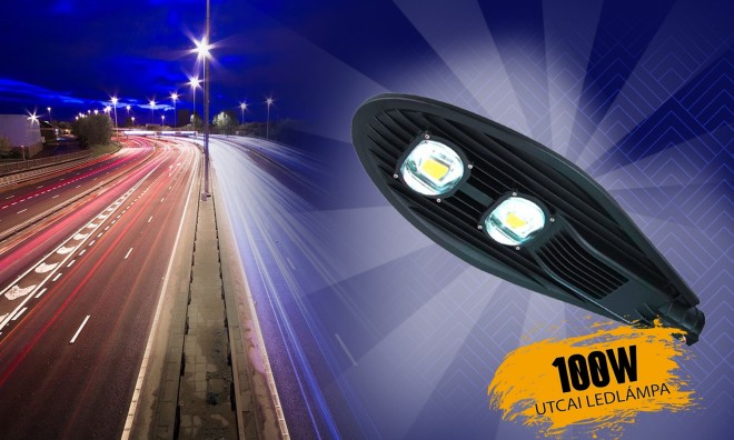 100W utcai LED lámpa
