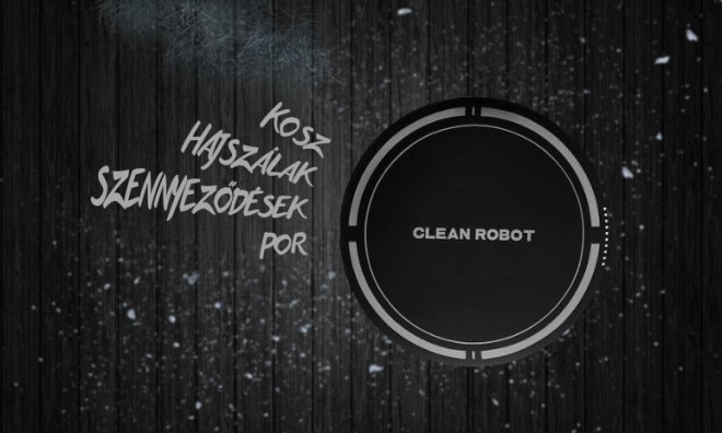 CleanRobot Plus robotporszívó