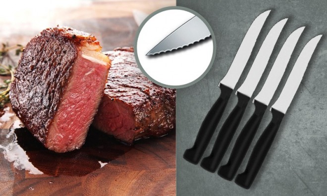 INOX konyhai steak kés