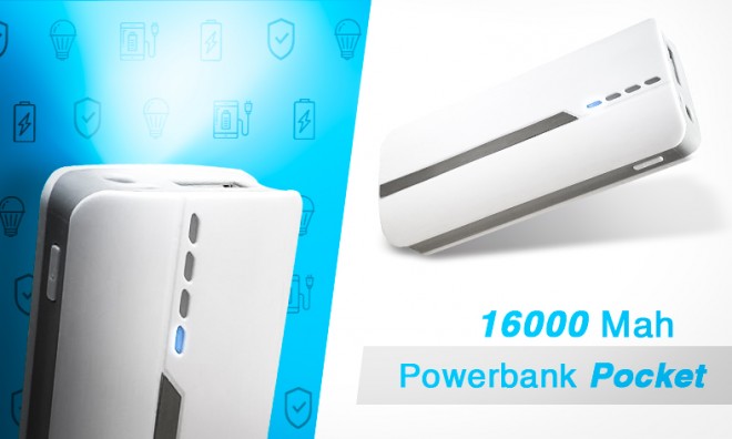 Powerbank Pocket 16000mAh