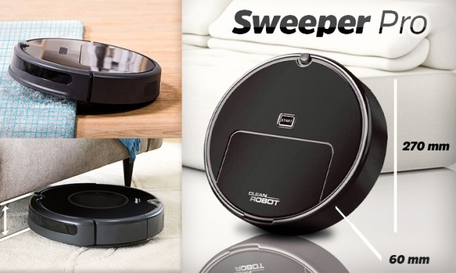 Sweeper PRO robotporszívó