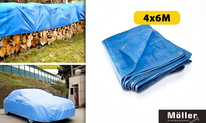 Möller 4x6m takaróponyva