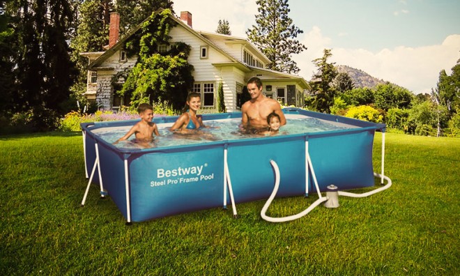 Bestway Pro fémvázas medence