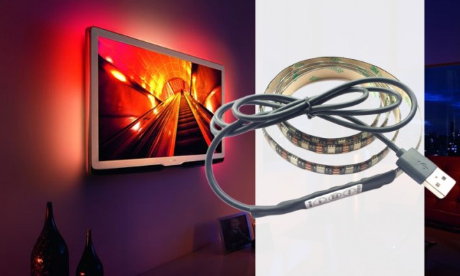 Hangulatfény LED szalag TV-re