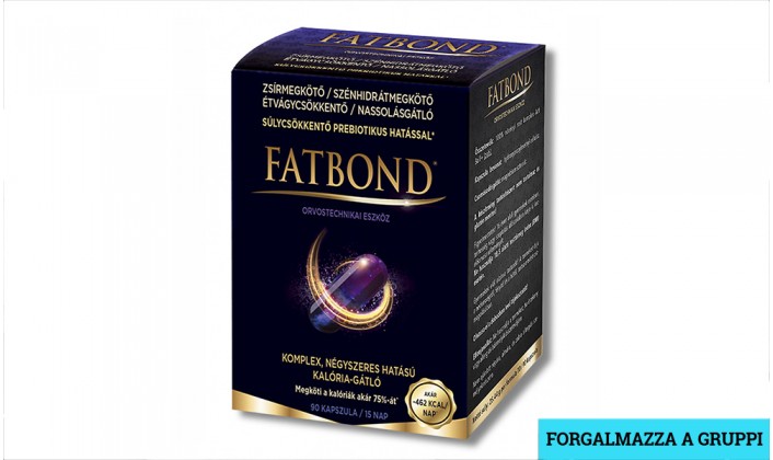 Fatbond súlycsökkentő kapszula, 90 db | Biosziget