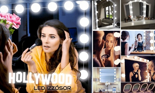 LED izzósor tükörre