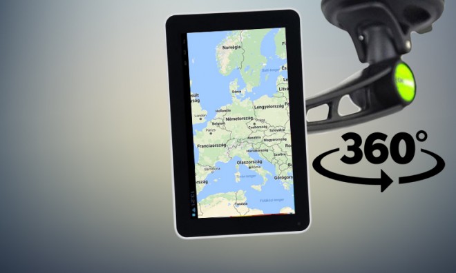 7'' GPS teljes Világtérképpel 3