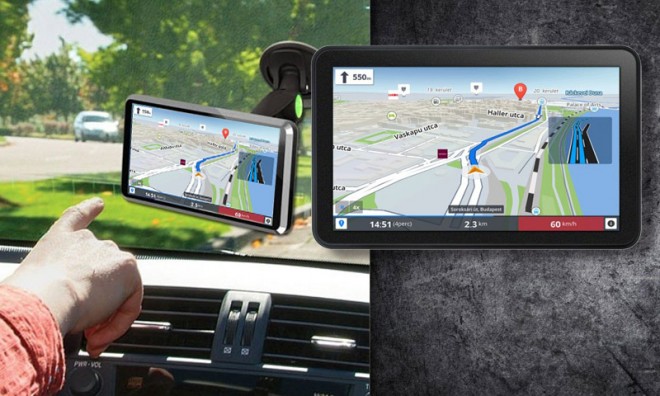 7'' GPS teljes Világtérképpel 2