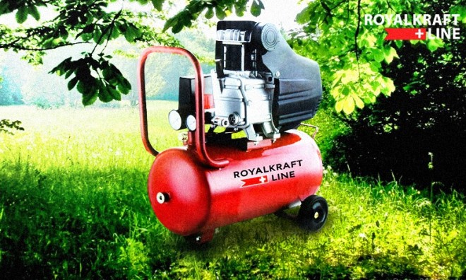 RoyalKraft 50L Kompresszor 