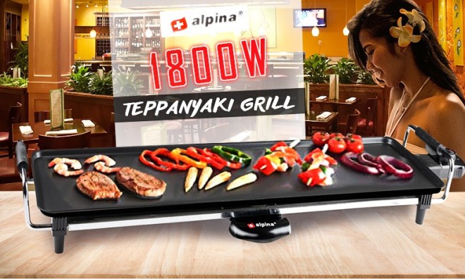 Alpina Teppanyaki grill 87x23