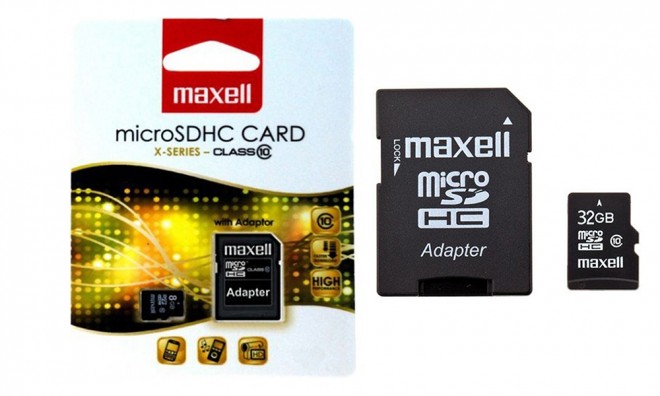 32GB Maxell microSDHC