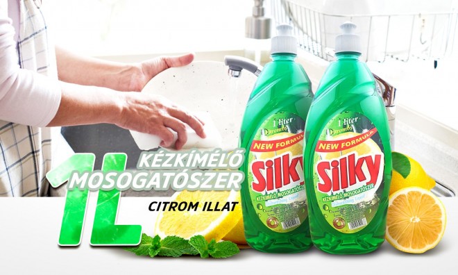 Silky mosogatószer 2x1L