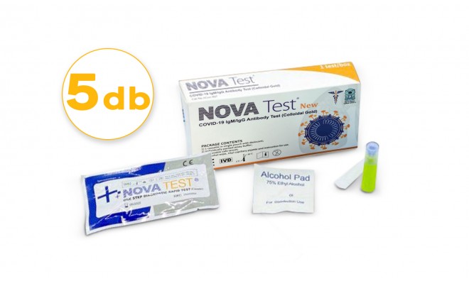 5 db Nova antitest teszt