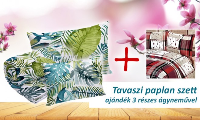 Tavaszi paplan szett + huzat