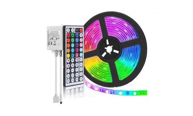 5050 RGB LED szalag készlet