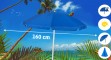 UV és vízálló napernyő - min