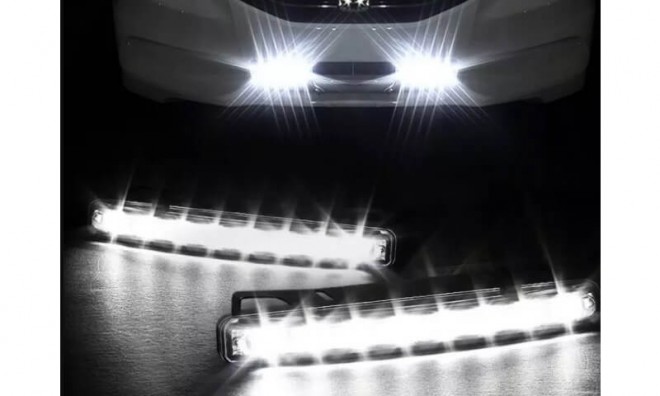 8 LED DRL nappali menetfény