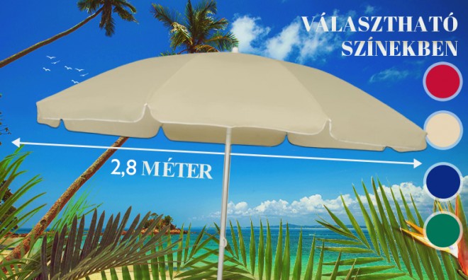 SunFun 2,8m napernyő