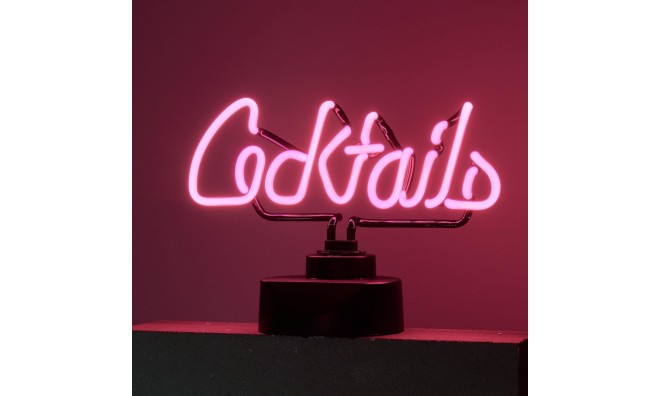 COCKTAILS neon lámpa