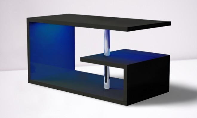 Dohányzóasztal RGB LED-el