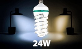 24W spirál LED izzó