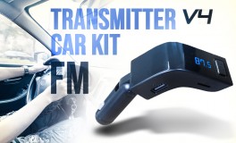 V4 FM Bluetooth transzmitter