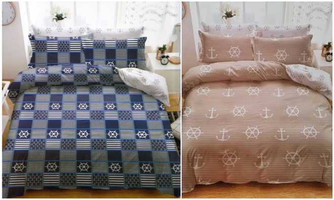 Navy 3 részes ágyneműhuzat