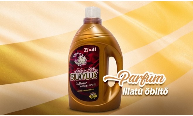 Silkylux parfümös öblítő 2x2L