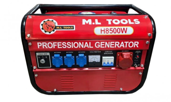ML TOOLS 8500W generátor