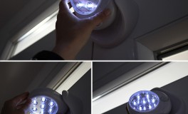 Mozgásérzékelő LED lámpa
