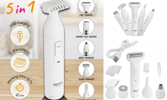 TÖBBFUNKCIÓS TRIMMER KÉSZLET