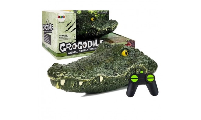 Távirányítós krokodilfej