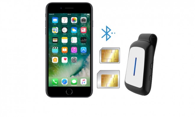 iPhone dual SIM adapter