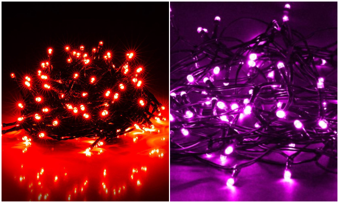 108 LED-es karácsonyfa izzó