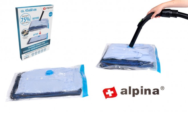 Alpina vákuumos tárolózsák