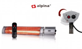 Alpina infra hősugárzó