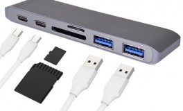 USB elosztó HUB MacBook